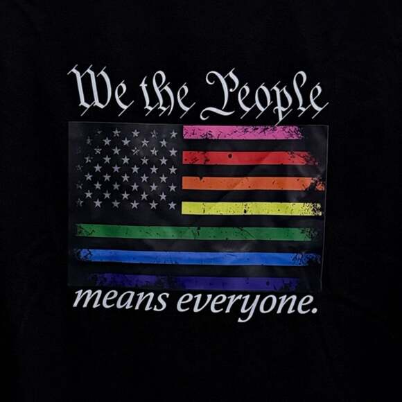 Generic Tops - Size Large ‘We The People’ Custom Graphic Unisex T-Shirt
